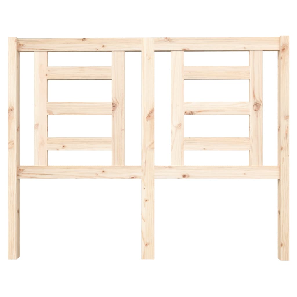 Uzglavlje za krevet 126 x 4 x 100 cm od masivne borovine