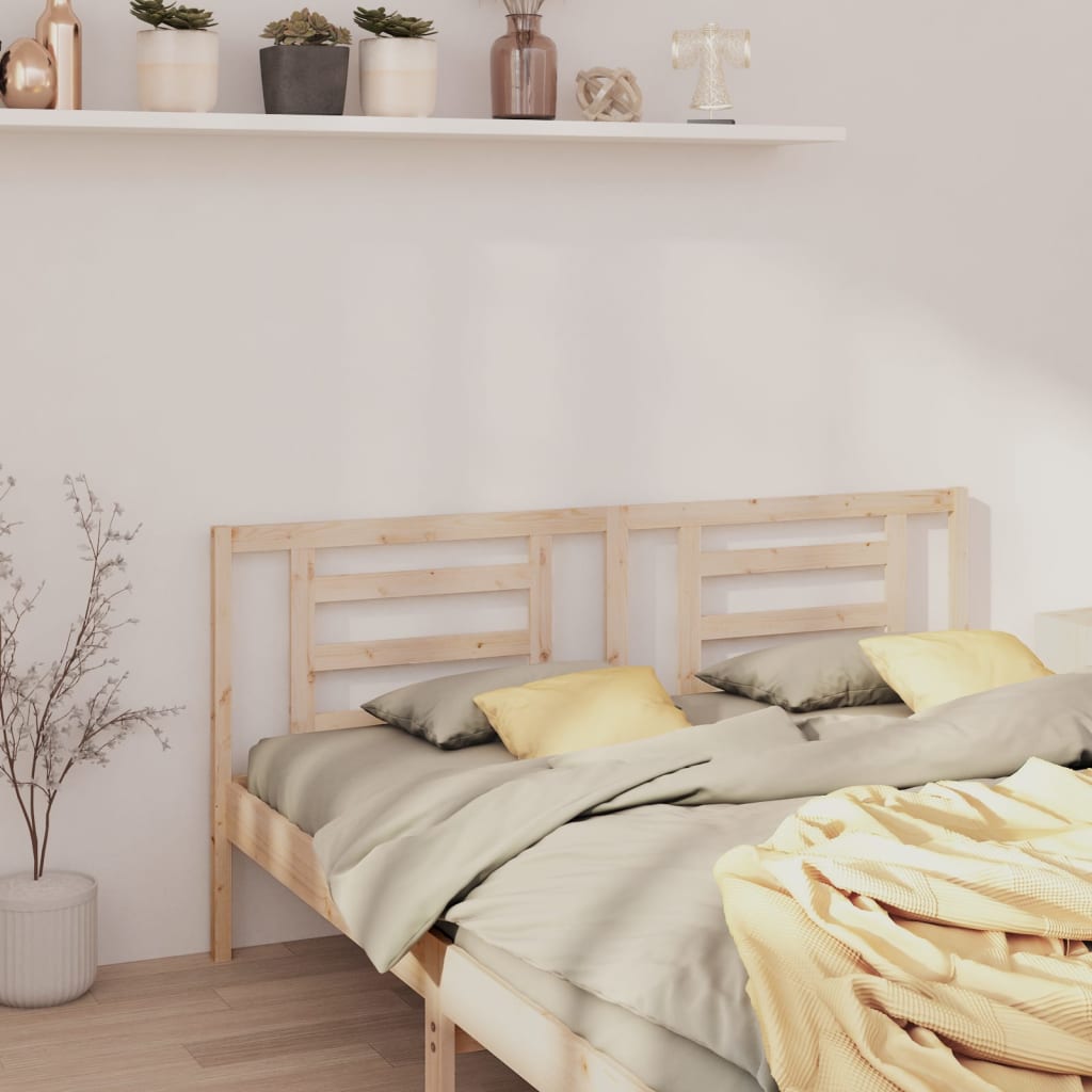 Uzglavlje za krevet 166 x 4 x 100 cm od masivne borovine