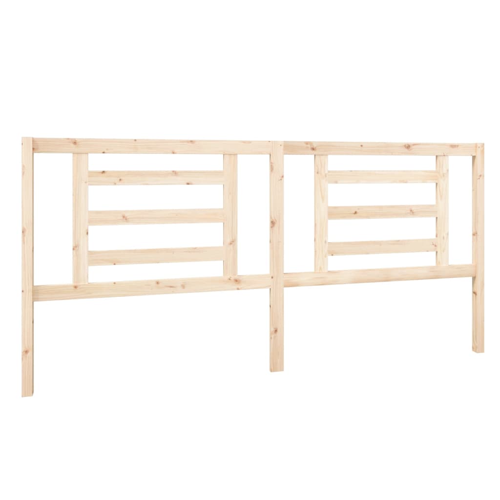 Uzglavlje za krevet 206 x 4 x 100 cm od masivne borovine