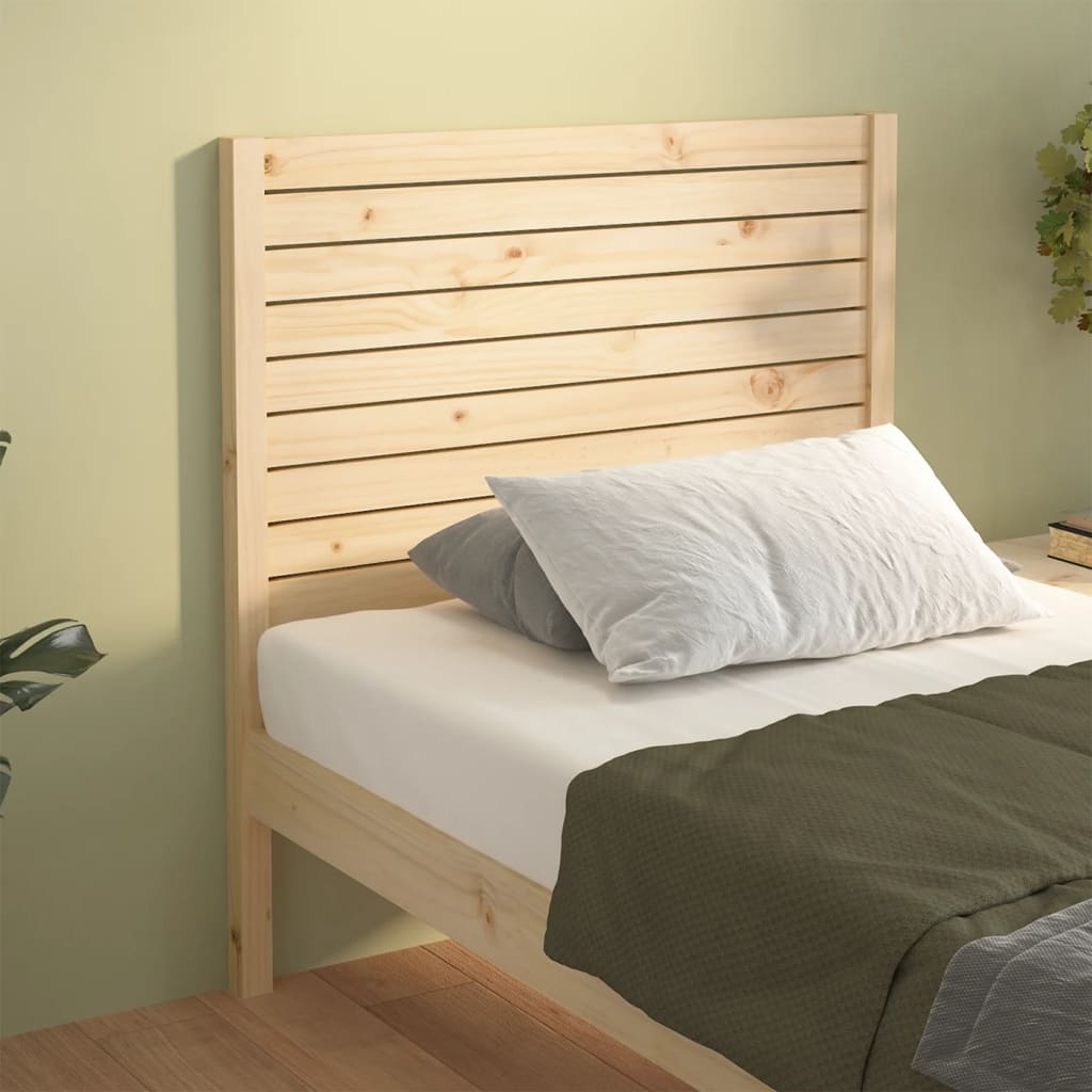 Uzglavlje za krevet 81 x 4 x 100 cm od masivne borovine