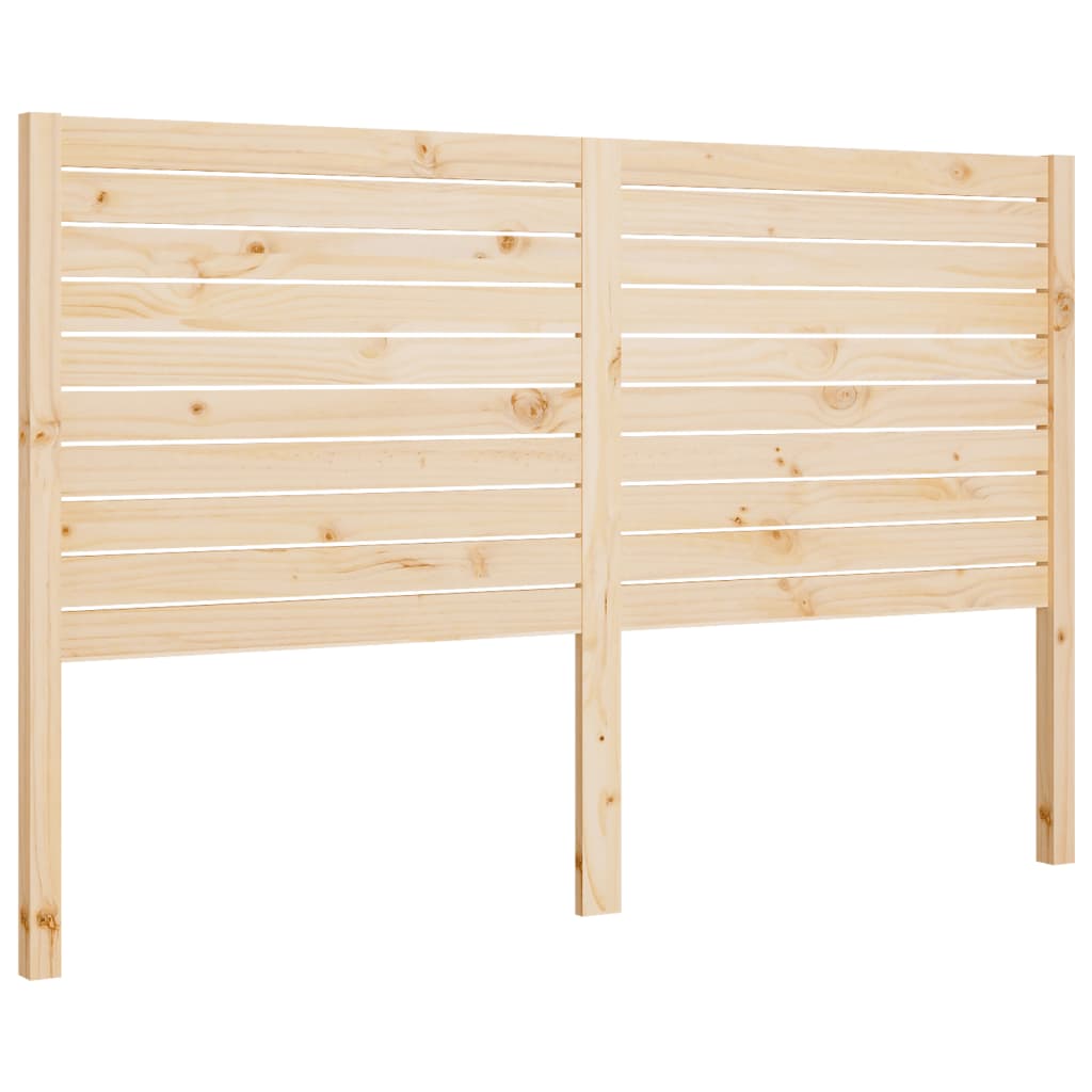 Uzglavlje za krevet 141 x 4 x 100 cm od masivne borovine