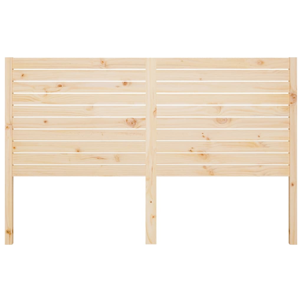Uzglavlje za krevet 141 x 4 x 100 cm od masivne borovine