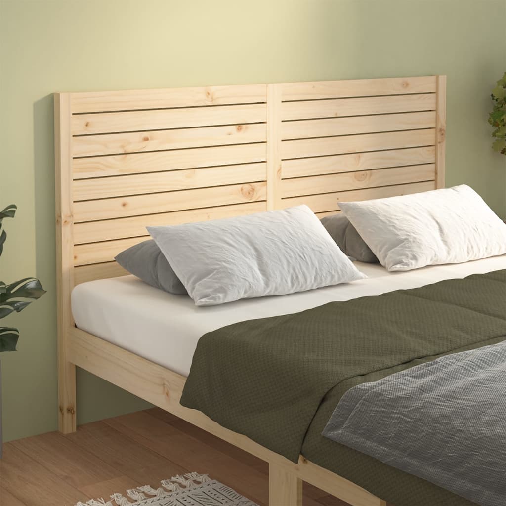 Uzglavlje za krevet 146 x 4 x 100 cm od masivne borovine