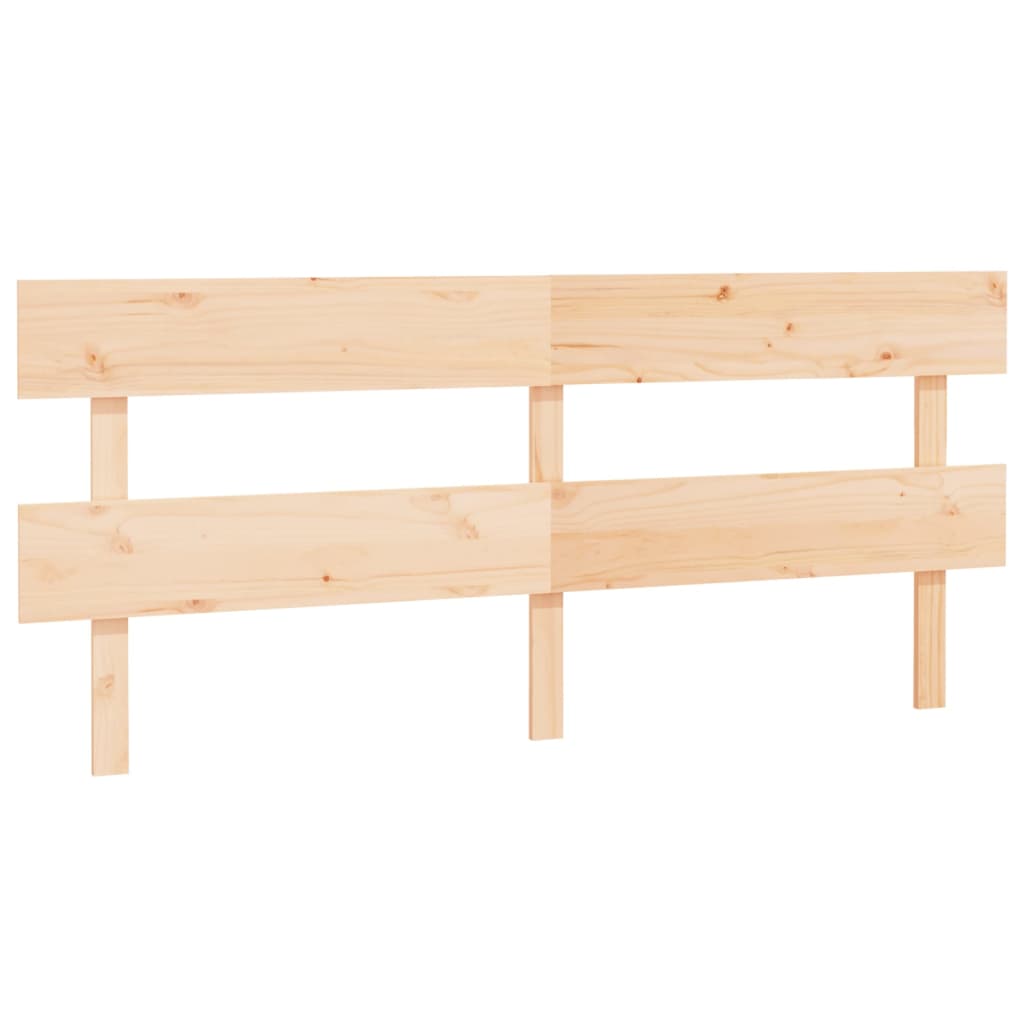 Uzglavlje za krevet 204 x 3 x 81 cm od masivne borovine