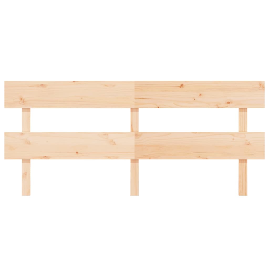 Uzglavlje za krevet 204 x 3 x 81 cm od masivne borovine