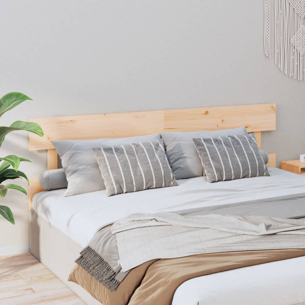Uzglavlje za krevet 204 x 3 x 81 cm od masivne borovine