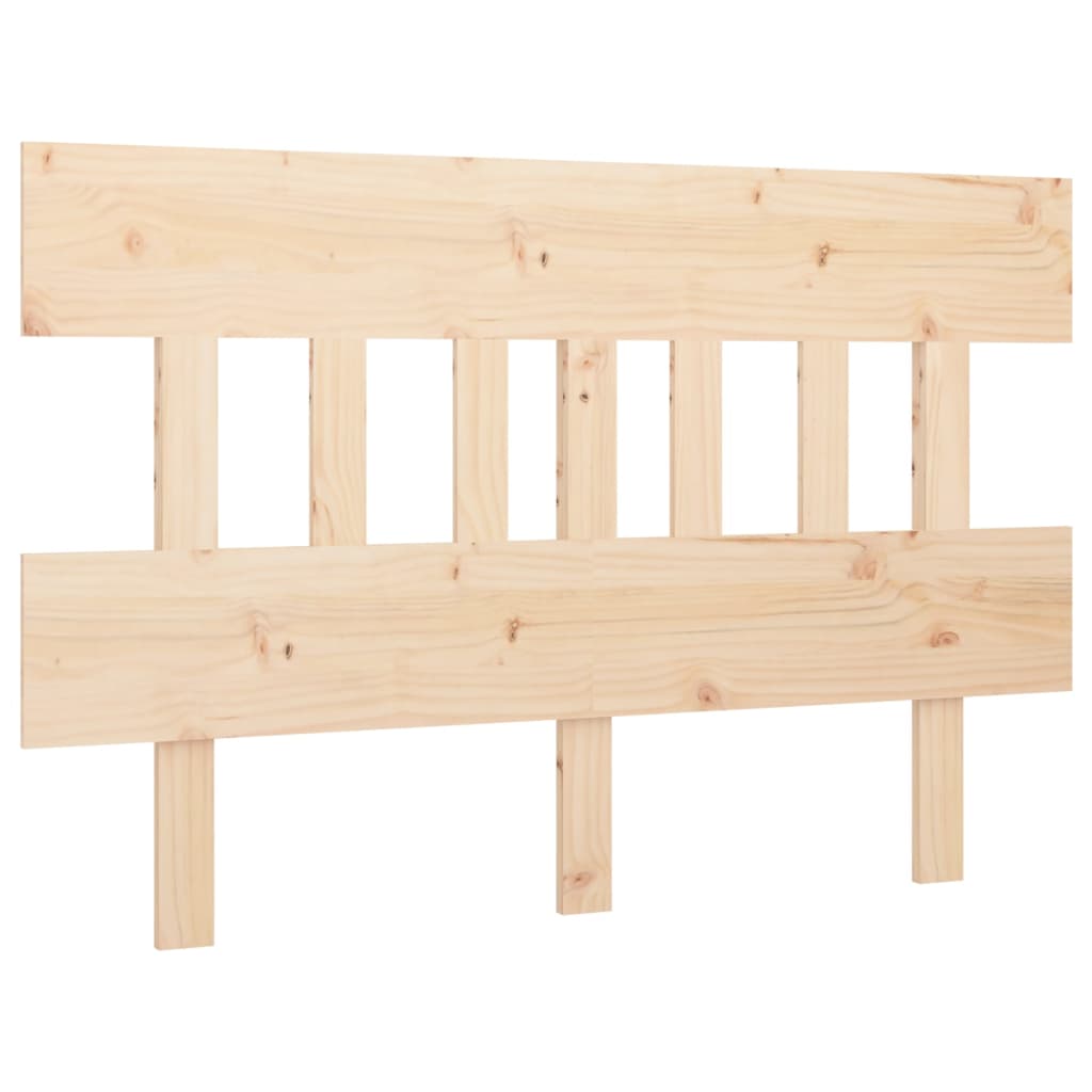Uzglavlje za krevet 123,5 x 3 x 81 cm od masivne borovine