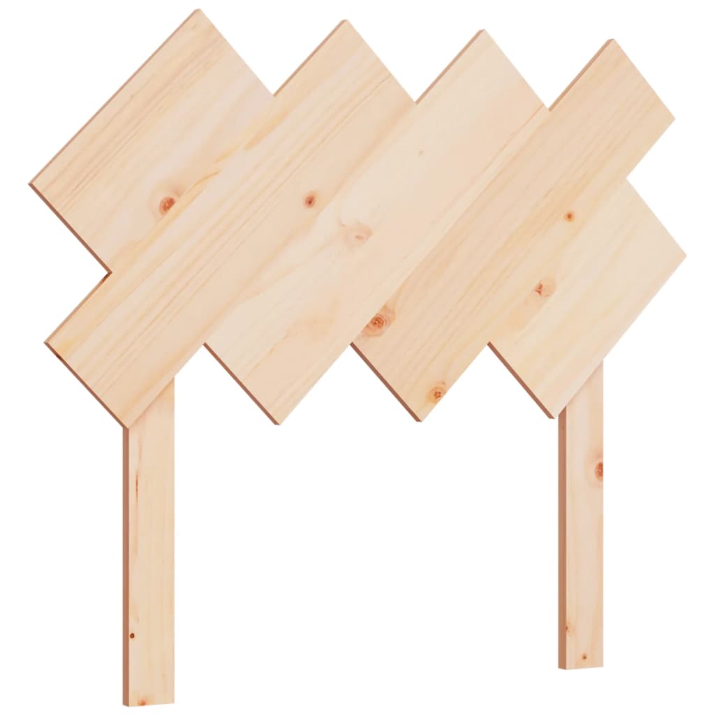 Uzglavlje za krevet 92x3x81 cm od masivne borovine