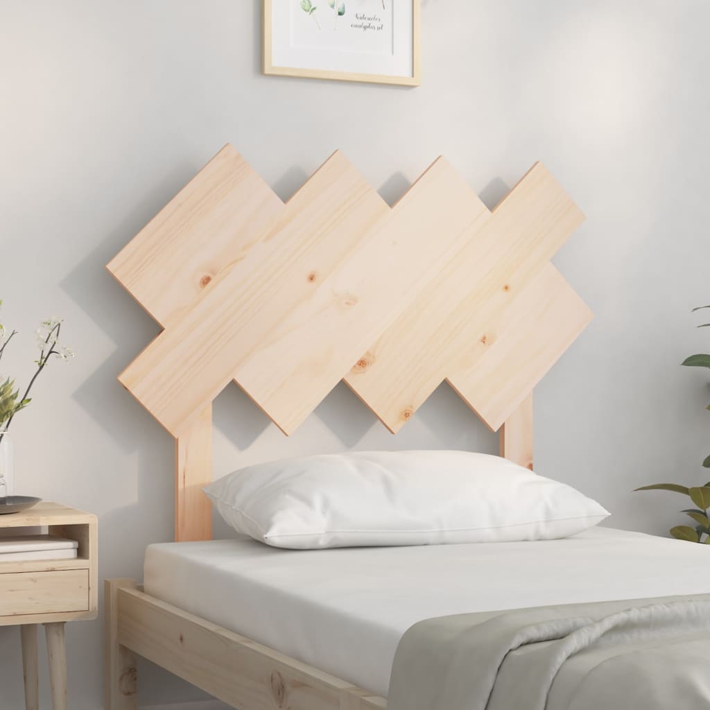 Uzglavlje za krevet 92x3x81 cm od masivne borovine