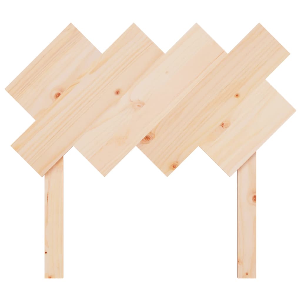 Uzglavlje za krevet 92x3x81 cm od masivne borovine