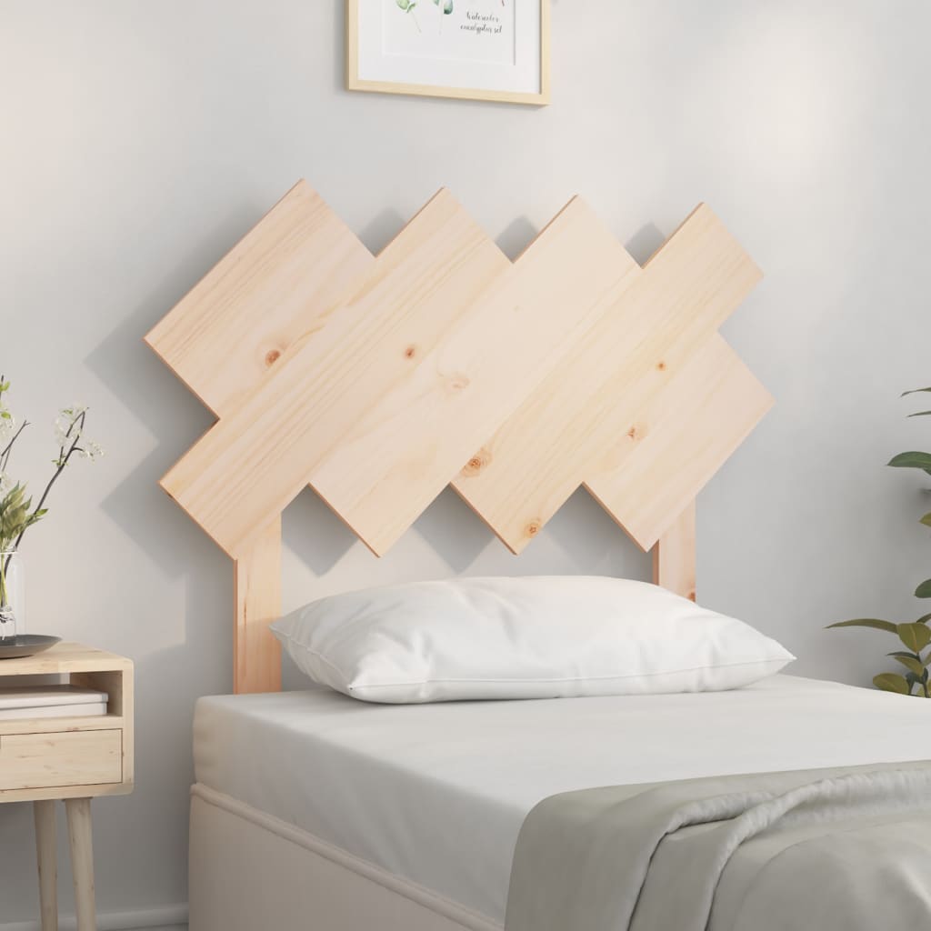 Uzglavlje za krevet 92x3x81 cm od masivne borovine