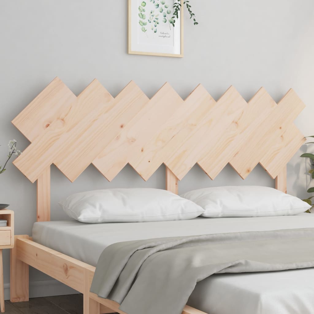 Uzglavlje za krevet 159,5x3x80,5 cm od masivne borovine