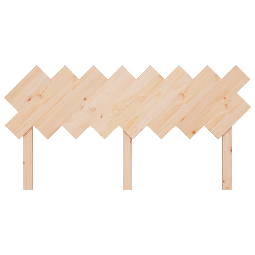 Uzglavlje za krevet 159,5x3x80,5 cm od masivne borovine