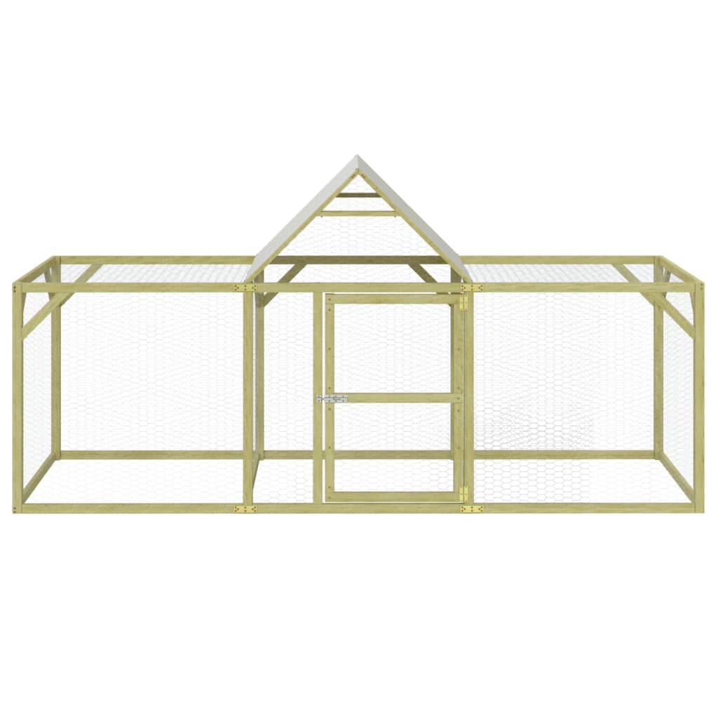 Kokošinjac 300 x 100 x 150 cm od impregnirane masivne borovine