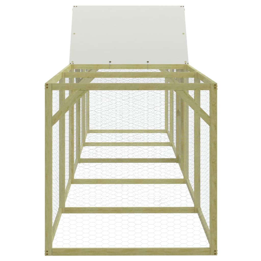Kokošinjac 500 x 100 x 150 cm od impregnirane masivne borovine