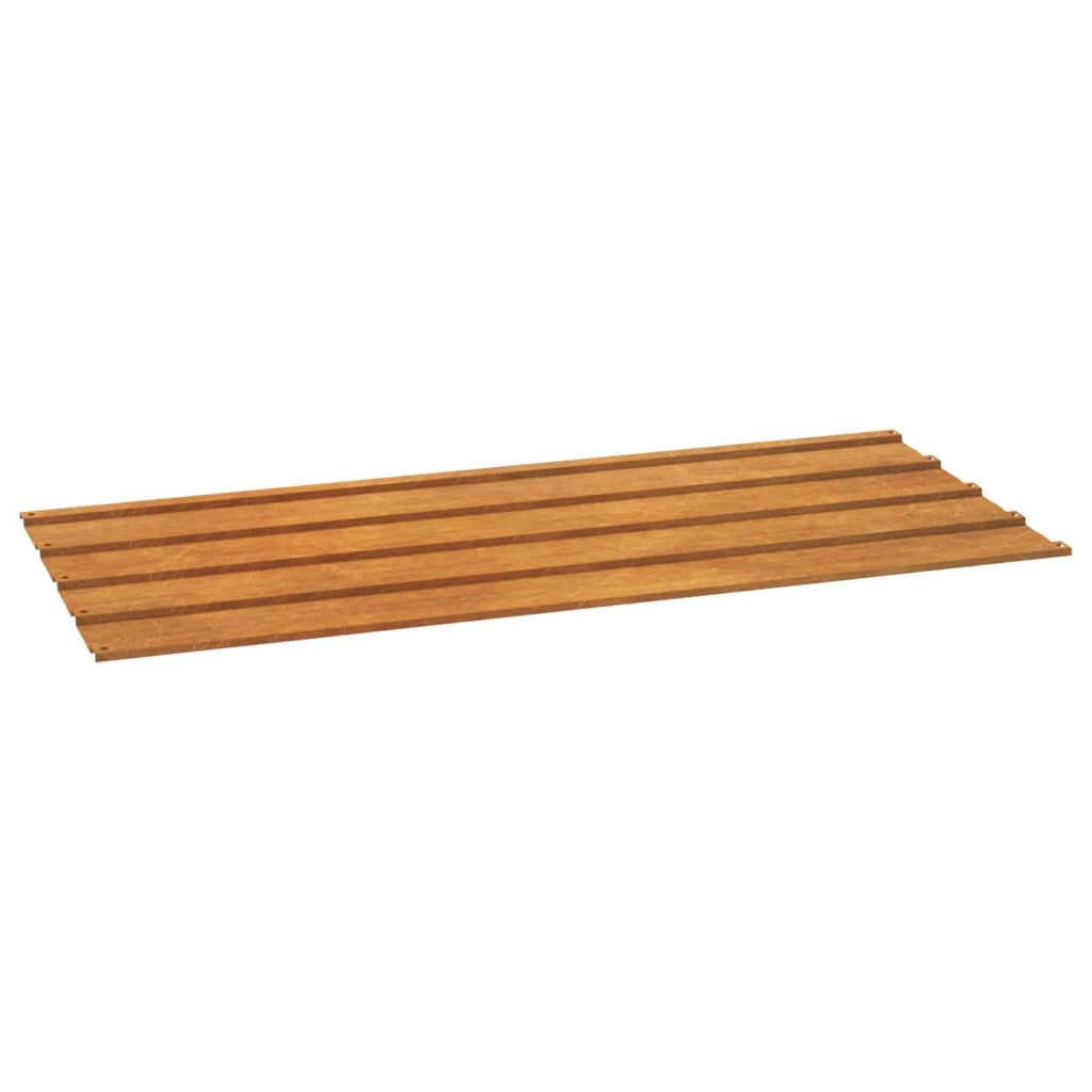Krovni paneli 36 kom boja hrđe 100 x 44 cm od čelika COR-TEN