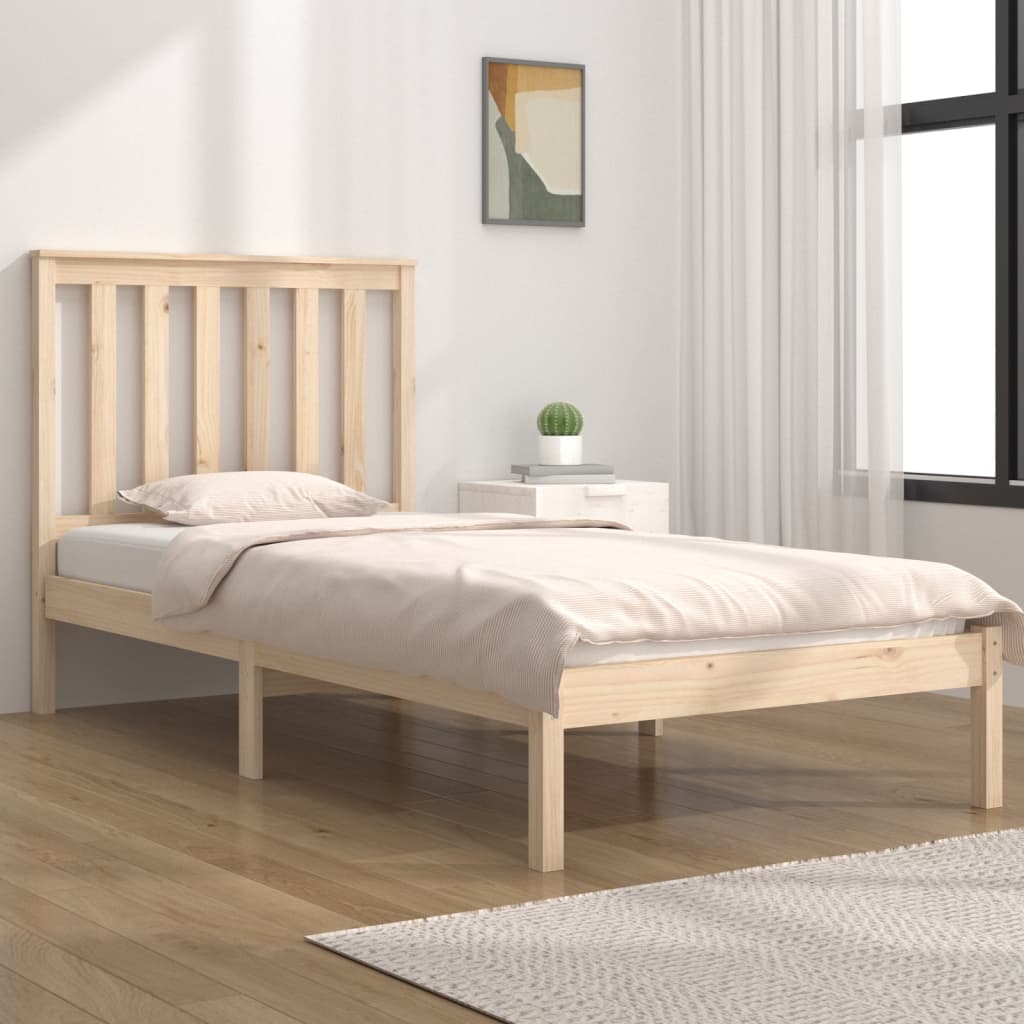 Okvir za krevet od masivne borovine 100 x 200 cm