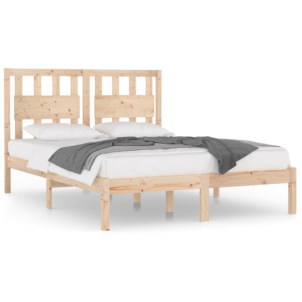 Okvir za krevet od borovine 150 x 200 cm veliki bračni