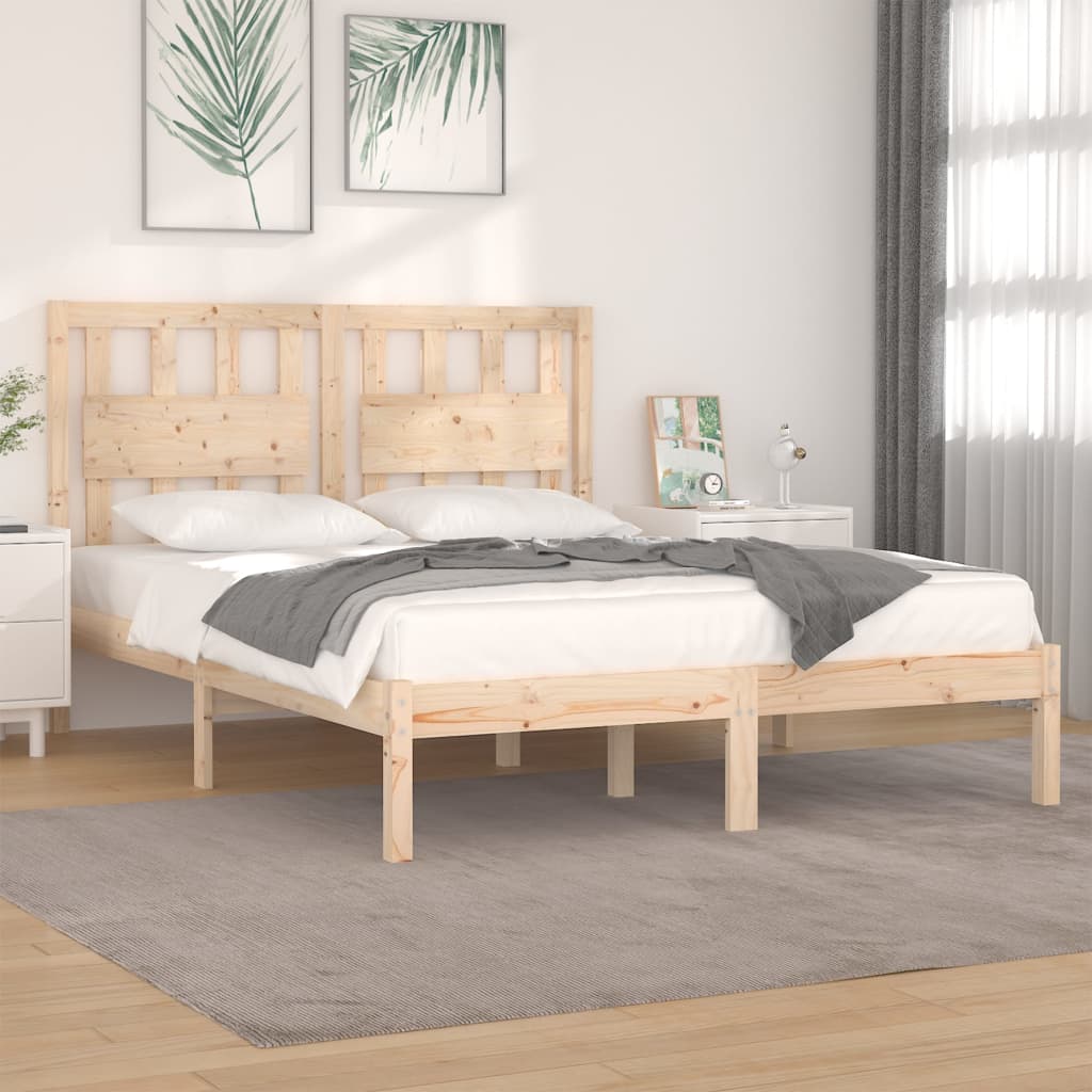 Okvir za krevet od borovine 150 x 200 cm veliki bračni