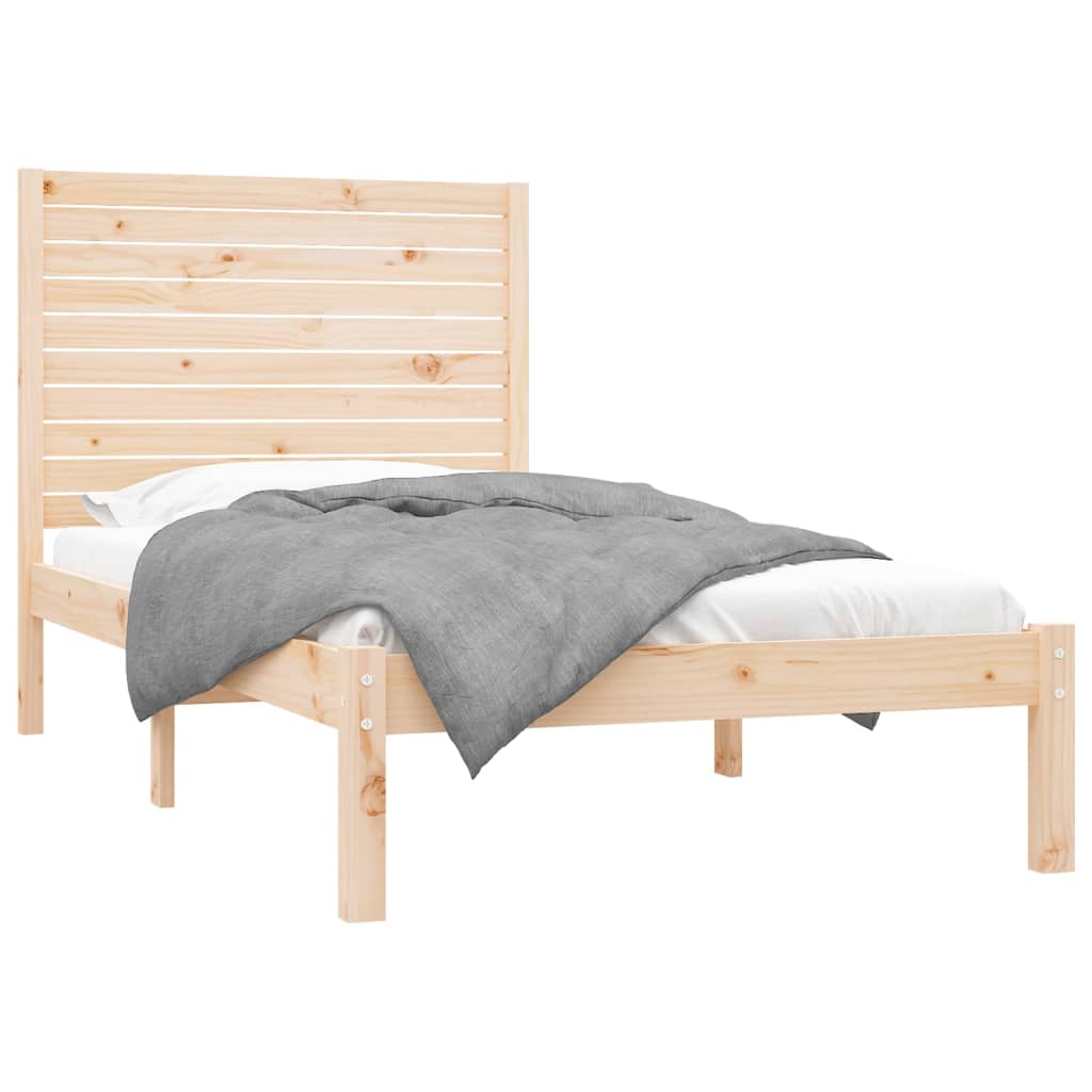 Okvir za krevet od masivnog drva 90 x 200 cm