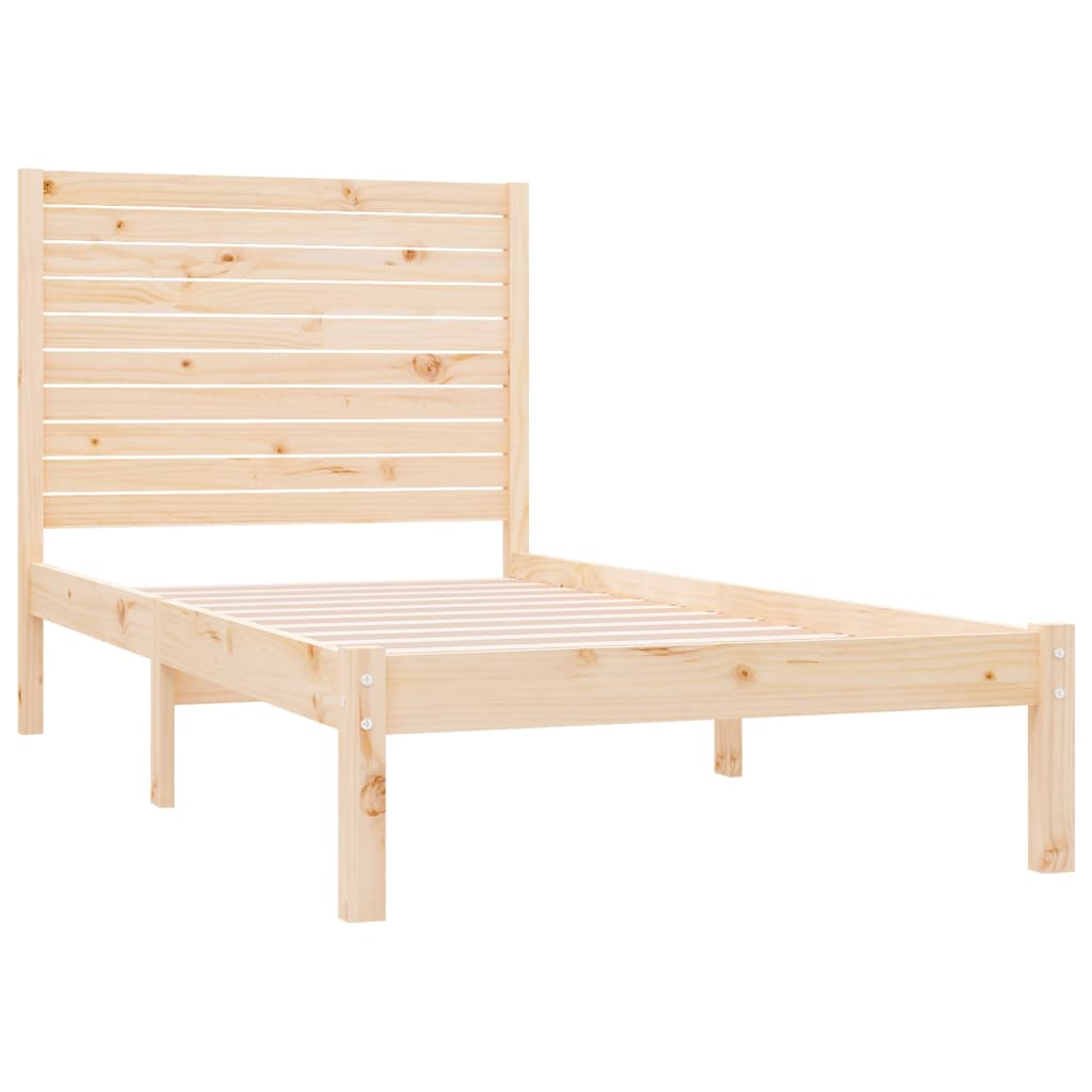 Okvir za krevet od masivnog drva 90 x 200 cm