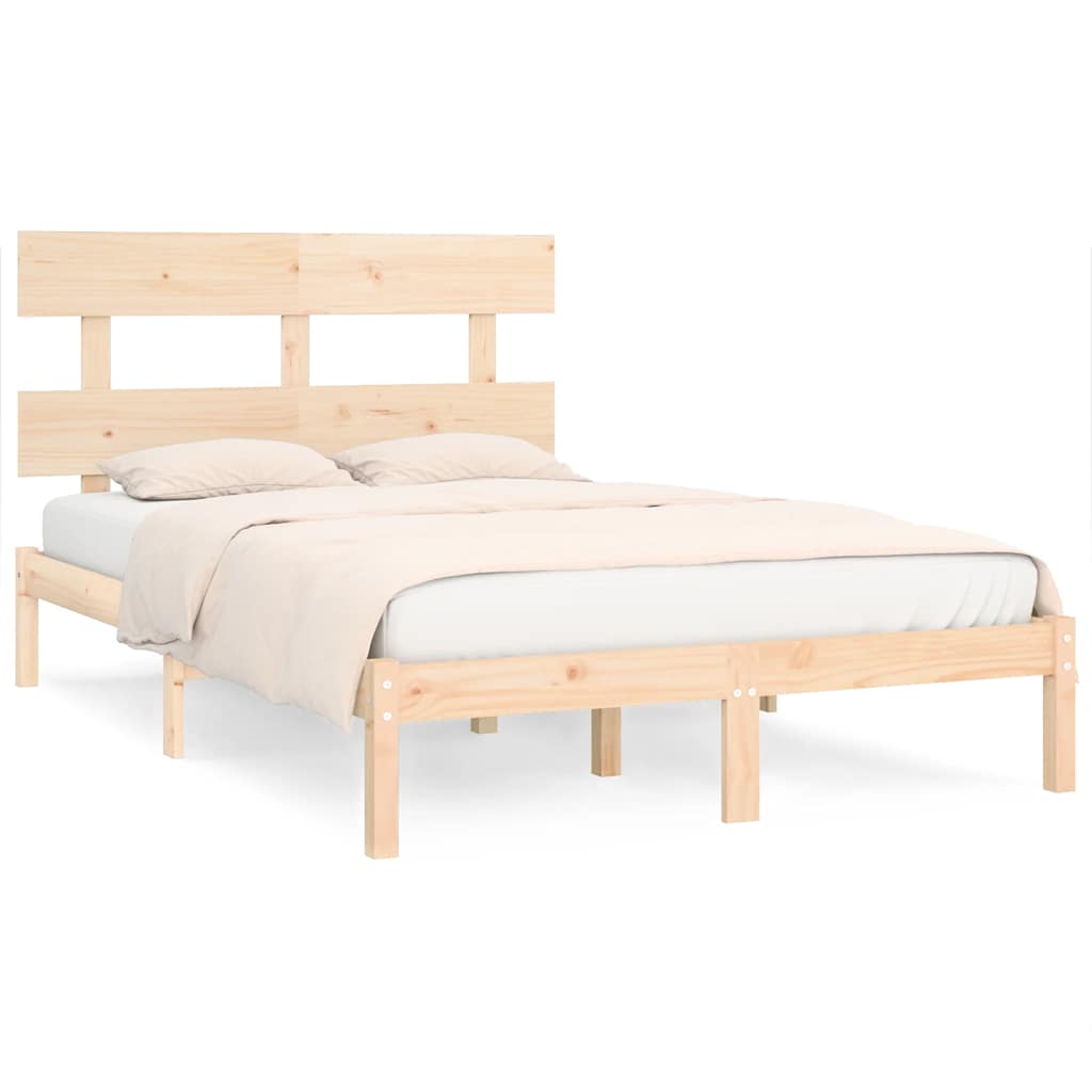 Okvir za krevet od masivnog drva 200 x 200 cm