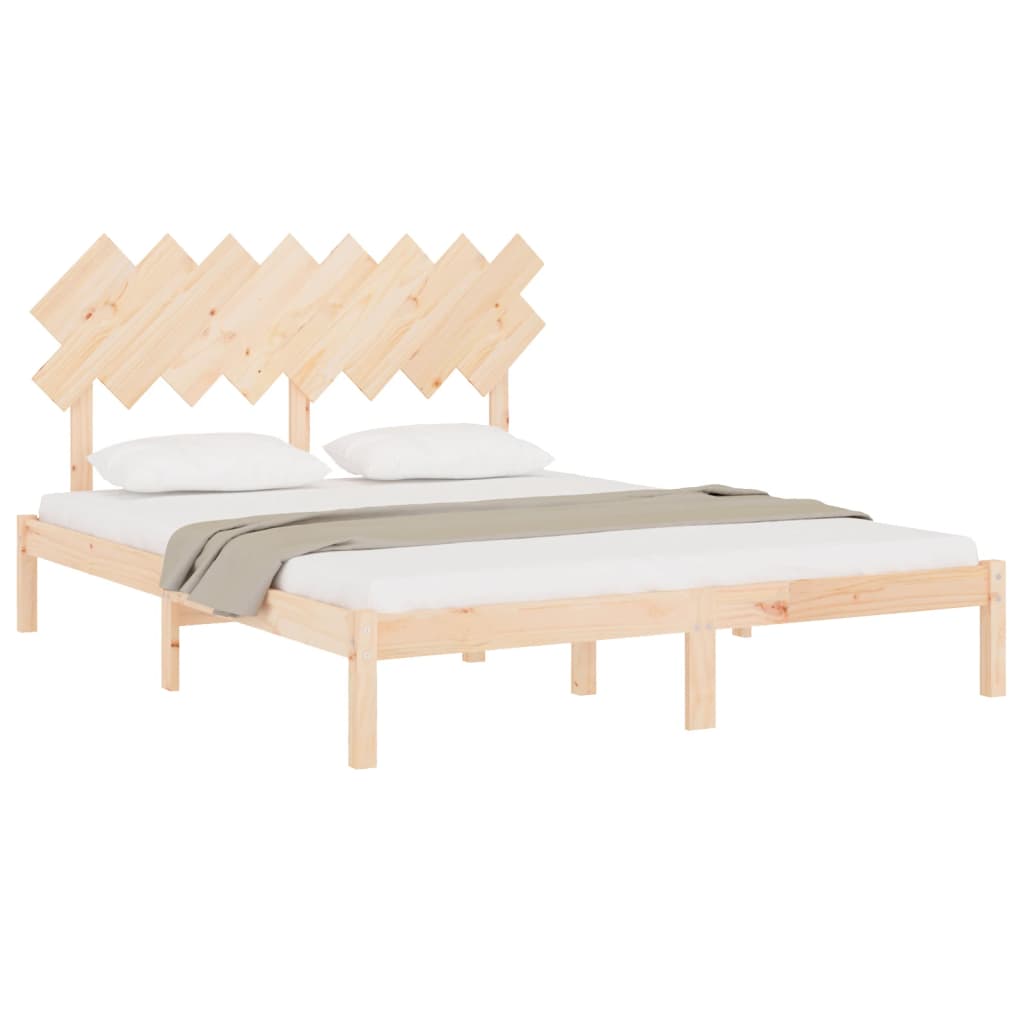 Okvir za krevet 160x200 cm od masivne borovine