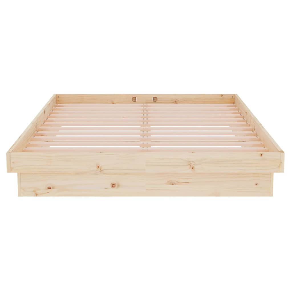 Okvir za krevet od masivnog drva 120 x 200 cm