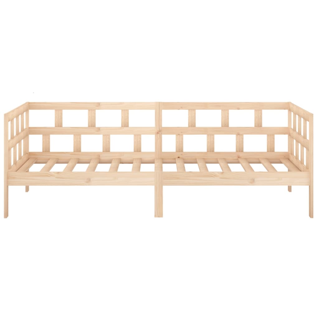 Dnevni ležaj od masivne borovine 90 x 200 cm