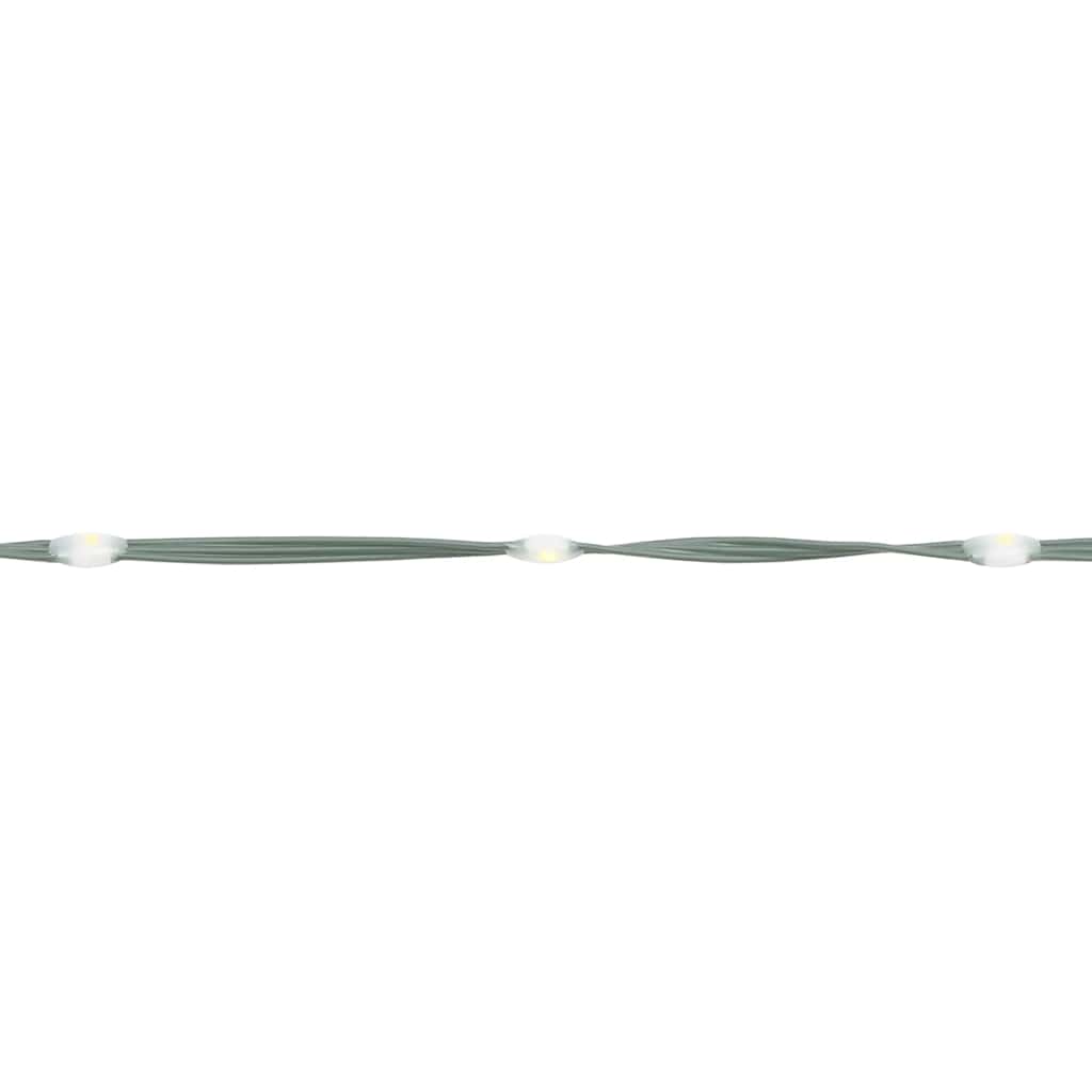 Stožasto božićno drvce hladno bijelo 3000 LED žarulja 230x800cm