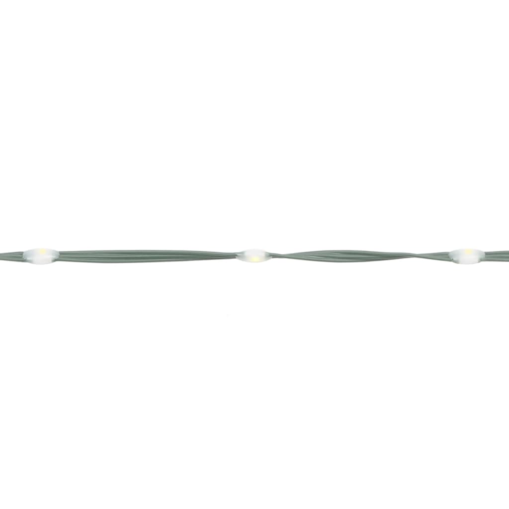 Božićno drvce na stijegu 3000 toplih bijelih LED žarulja 800 cm