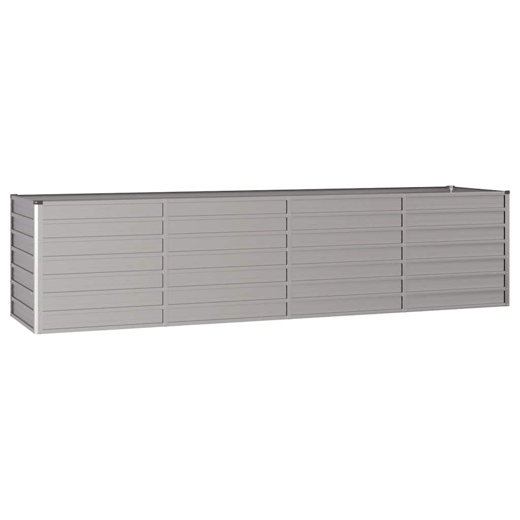 Povišena vrtna gredica boja hrđe 320 x 80 x 77 cm čelik COR-TEN