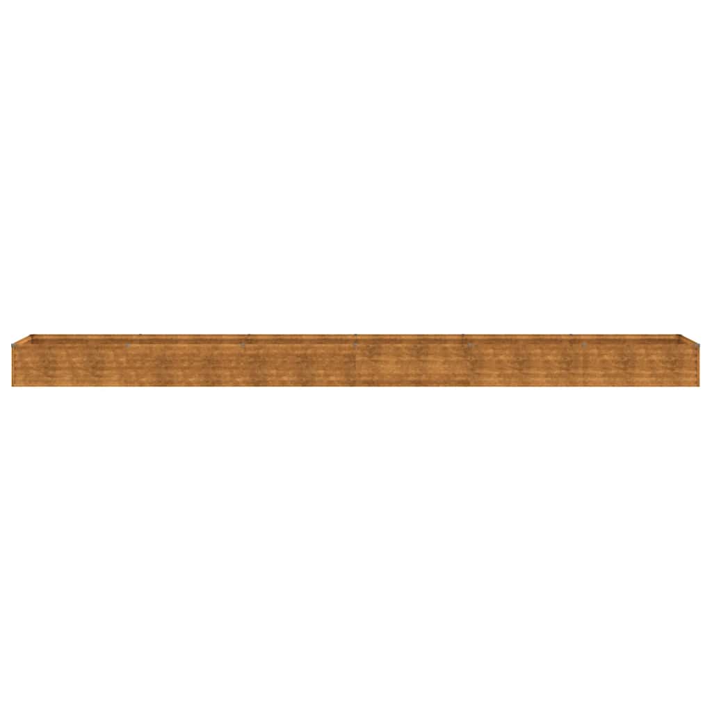 Povišena vrtna gredica 580x50x36 cm Corten čelik