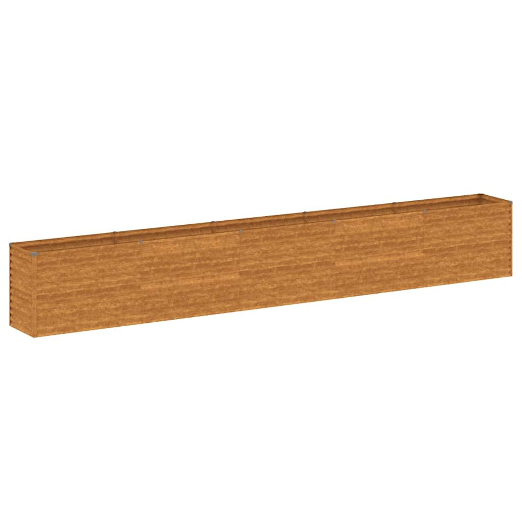 Povišena vrtna gredica 482x50x69 cm Corten čelik