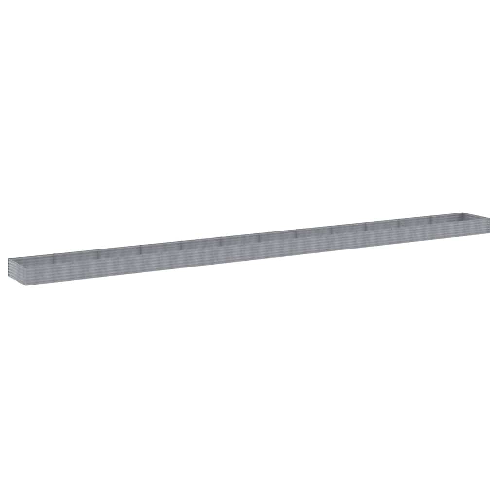 Povišena vrtna gredica 1150 x 100 x 36 cm od čelika COR-TEN