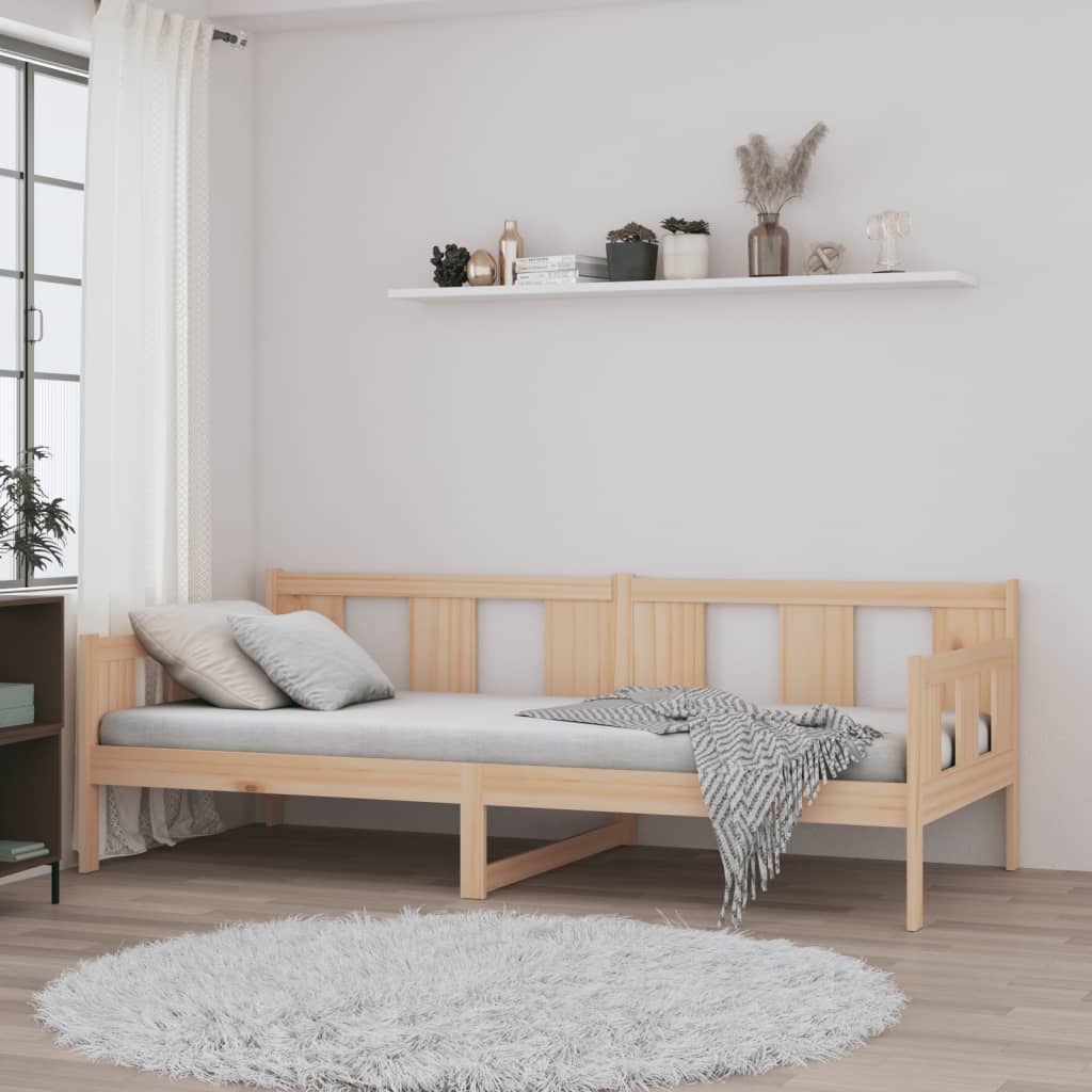 Dnevni ležaj od masivne borovine 80 x 200 cm