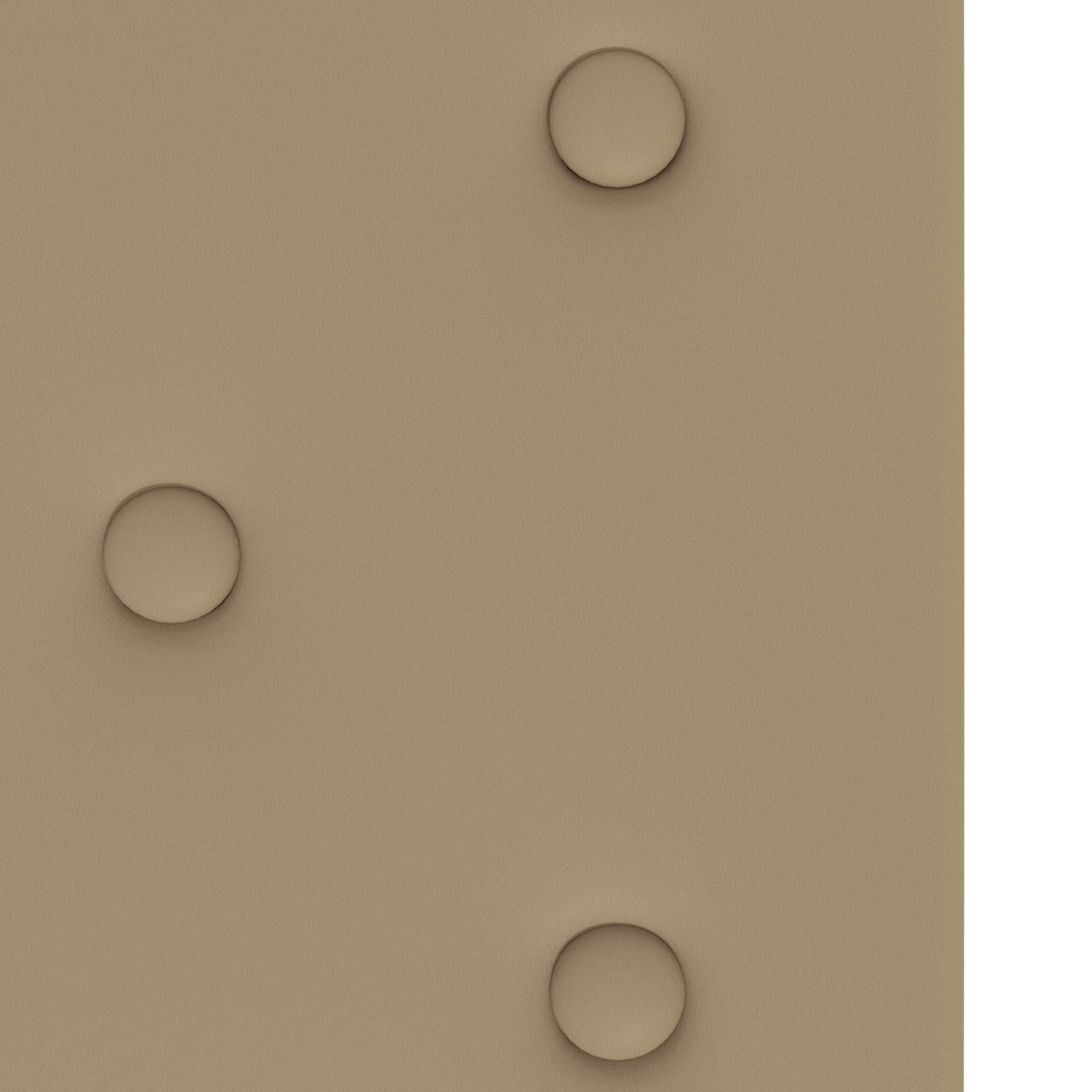 Zidna uzglavlja 12 pcs Boja cappuccina 90 x 30 cm Lažna koža