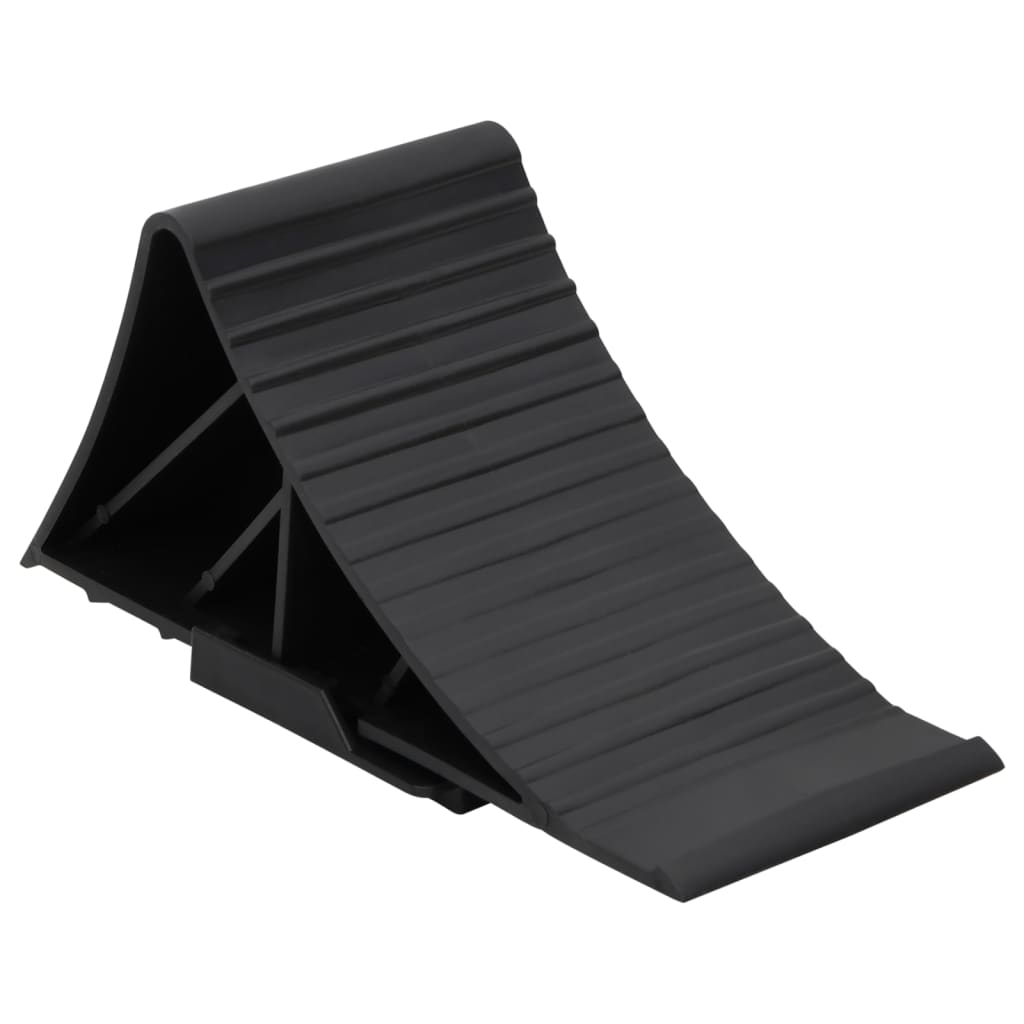 Klinovi za kotače 2 kom 25 x 10 x 11,5 cm plastični