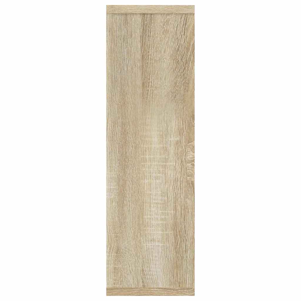 Zidna polica boja hrasta sonome 85x16x52,5 cm konstruirano drvo
