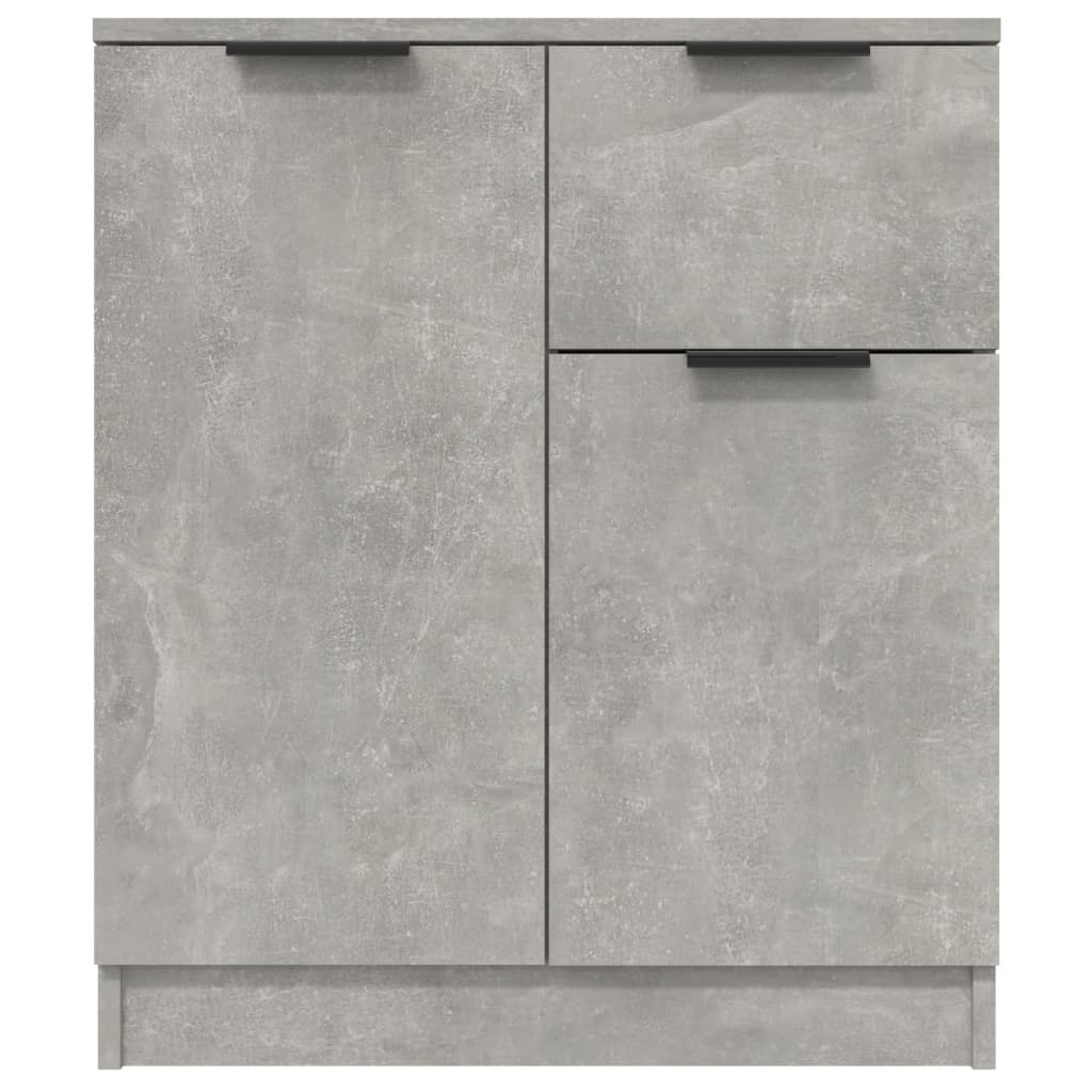Komoda siva boja betona 60x30x70 cm od konstruiranog drva