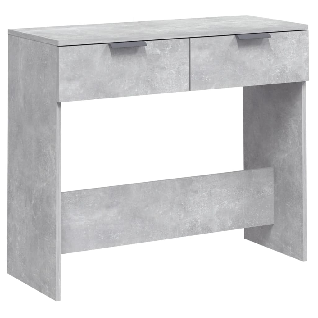 Konzolni stol boja betona 90 x 36 x 75 cm od konstruiranog drva