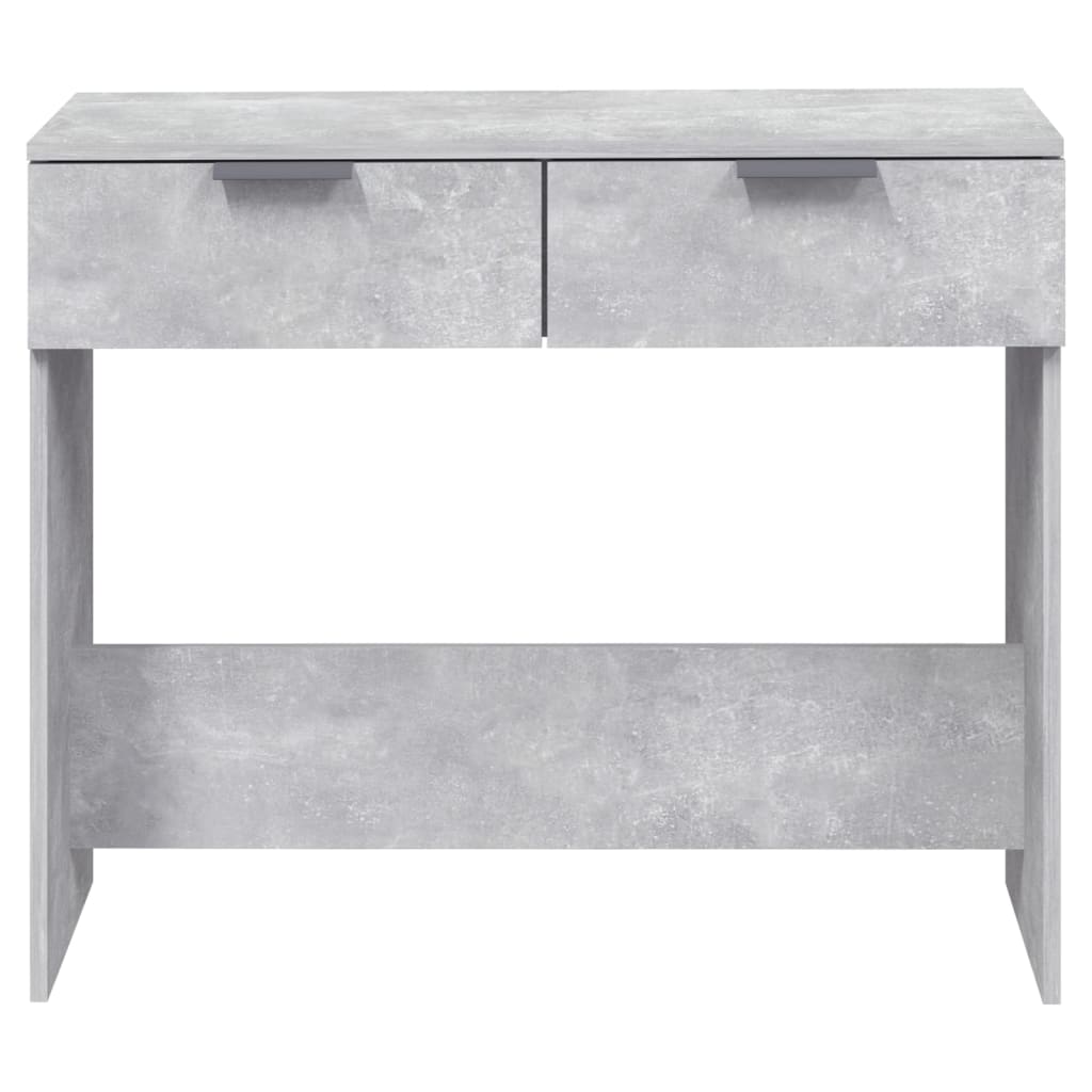 Konzolni stol boja betona 90 x 36 x 75 cm od konstruiranog drva