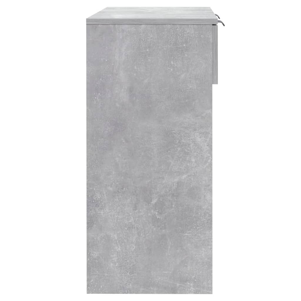 Konzolni stol boja betona 90 x 36 x 75 cm od konstruiranog drva