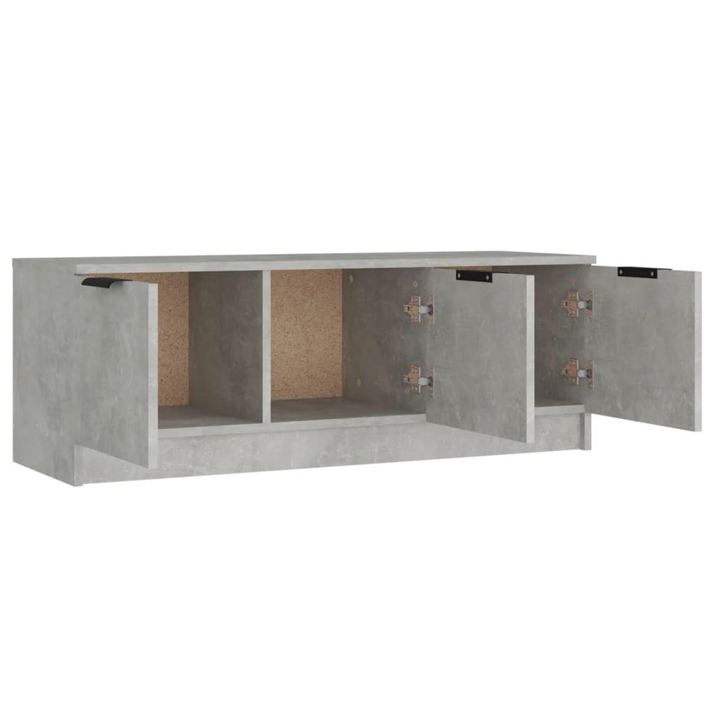 TV ormarić boja betona 102x35x36,5 cm od konstruiranog drva