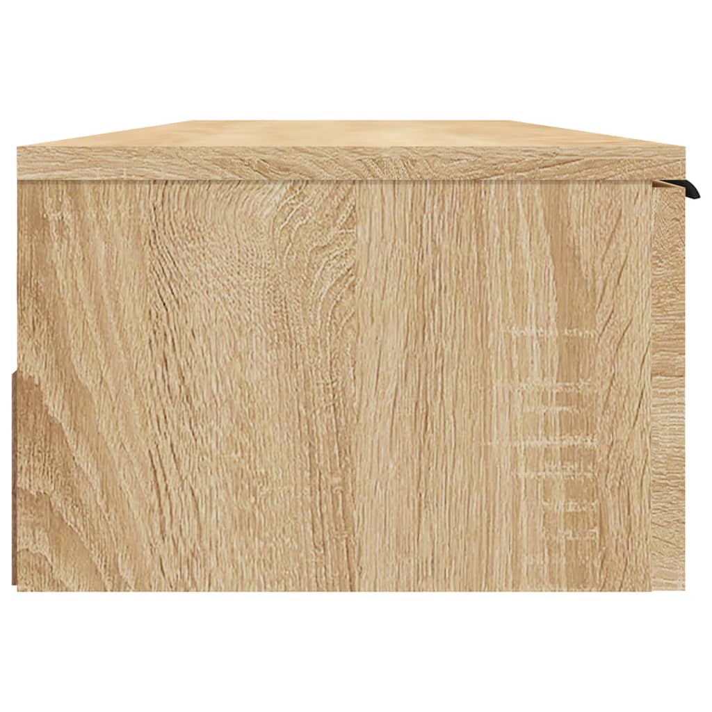 Zidni ormarić boja hrasta sonome 102x30x20 cm konstruirano drvo