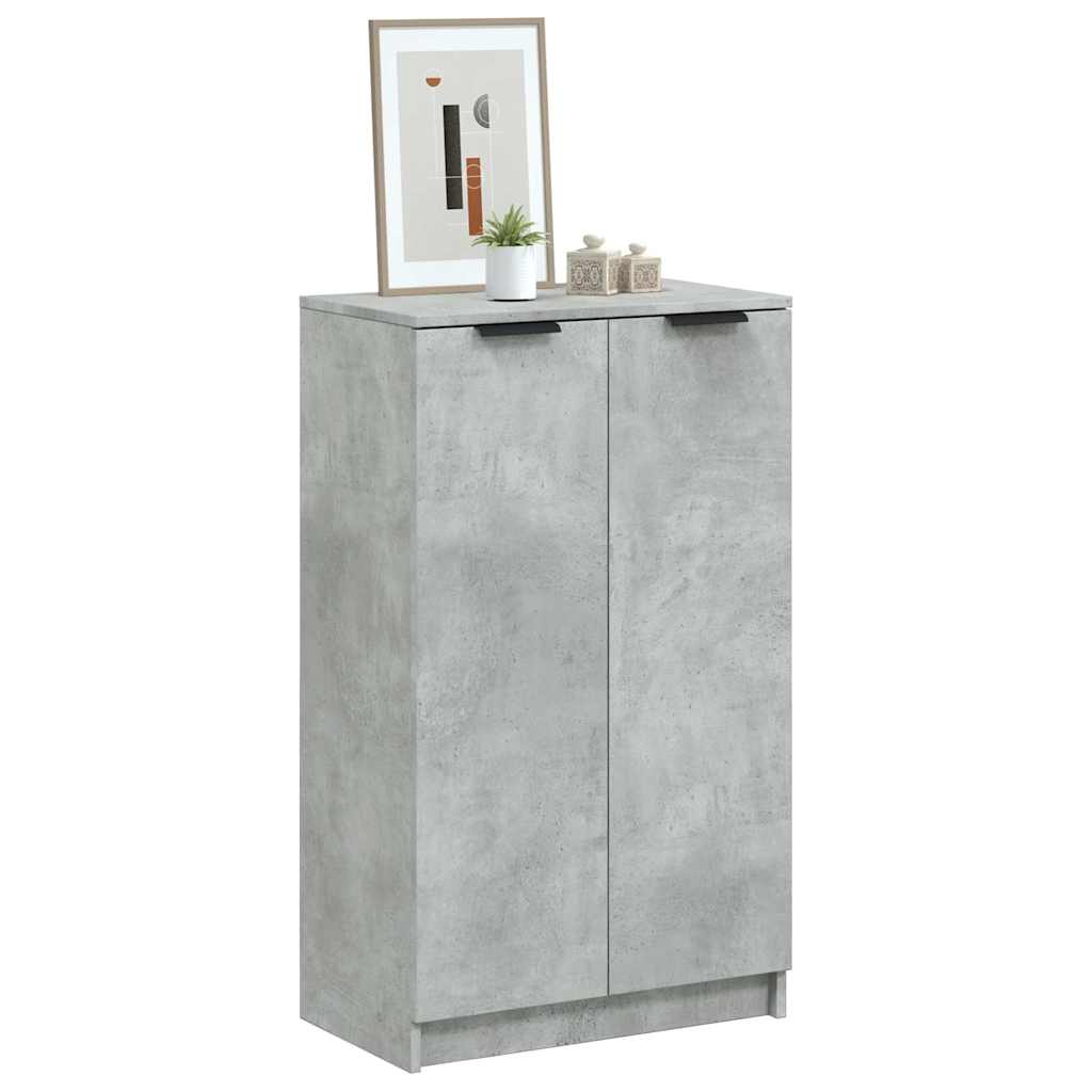 Ormarić za cipele boja betona 59x35x100,5 cm konstruirano drvo