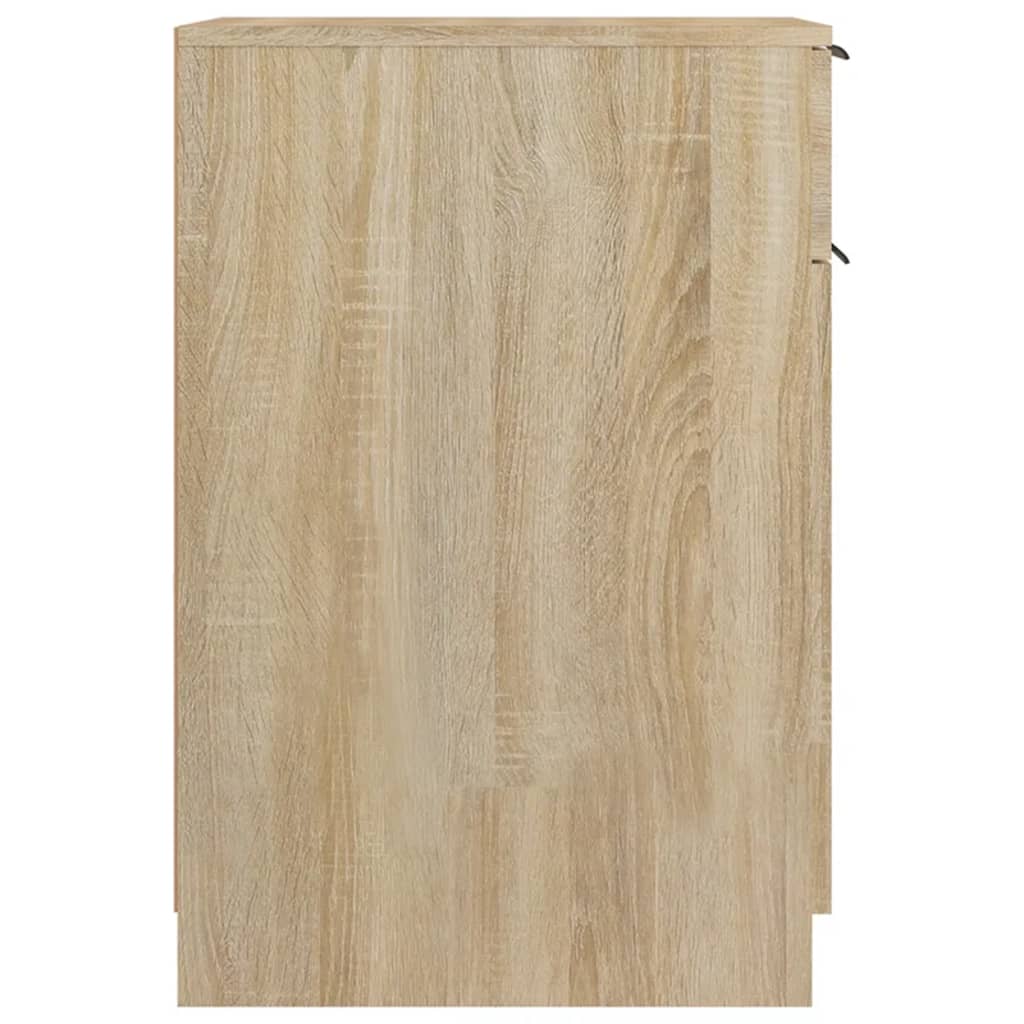 Ormarić za radni stol hrast 33,5 x 50 x 75 cm konstruirano drvo