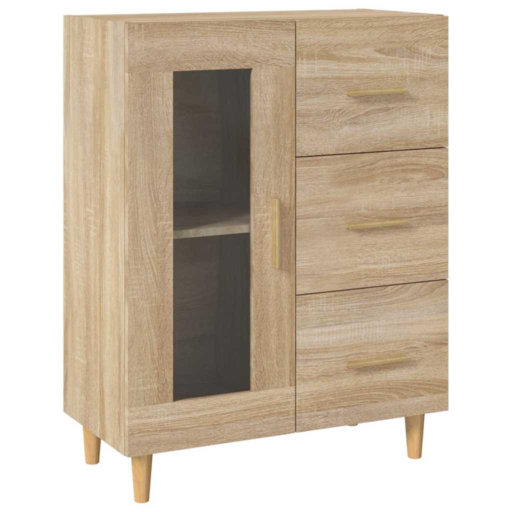 Komoda boja hrasta sonome 69,5x34x90 cm od konstruiranog drva