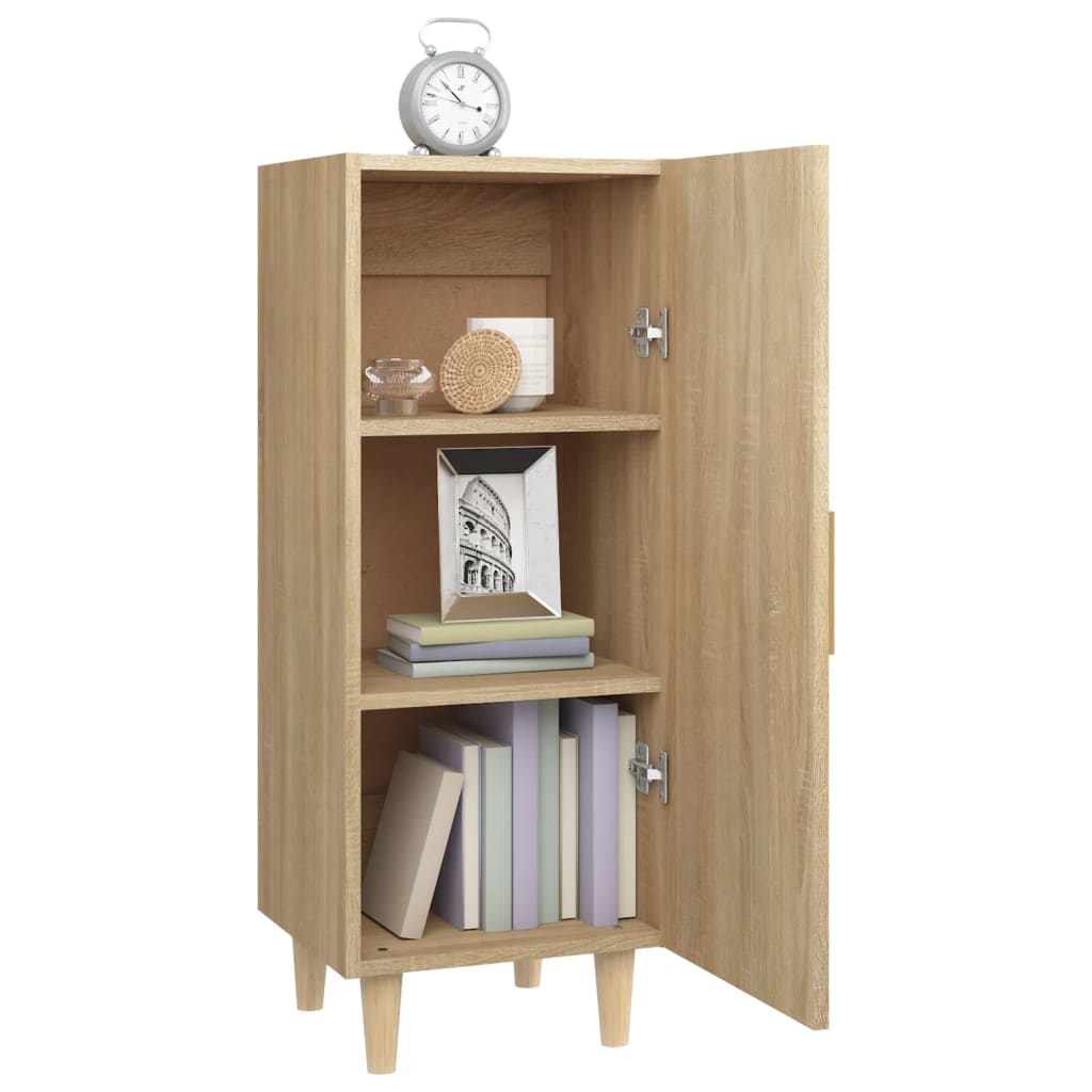 Komoda boja hrasta sonome 34,5x34x90 cm od konstruiranog drva