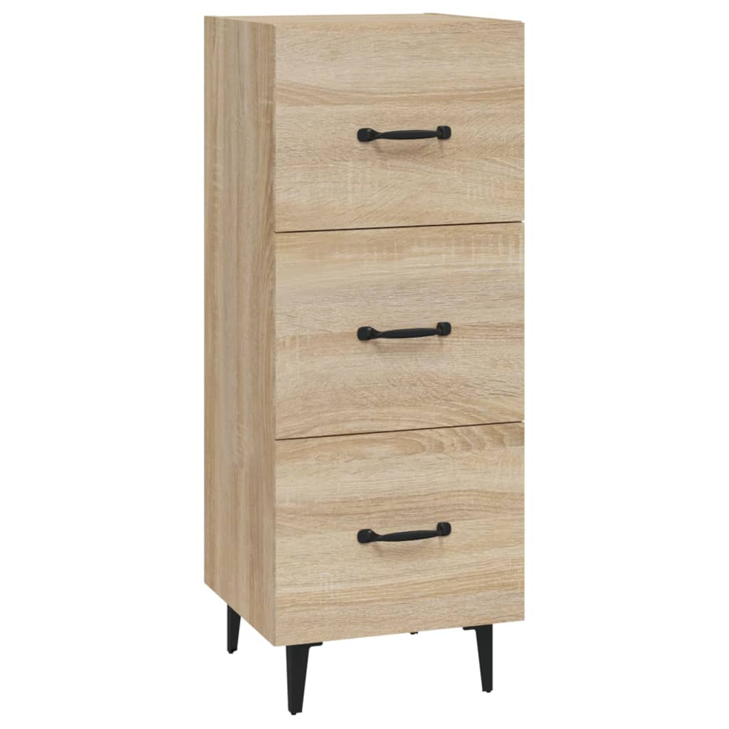 Komoda boja hrasta sonome 34,5x34x90 cm od konstruiranog drva